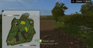 Мод на карту Nienborstel agrartechnik для игры Farming Simulator 2017