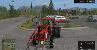 Мод на Lindner BF450 SA для Farming Simulator 2017.