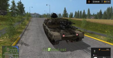Танк ЗСУ-24-3 Шилка для Farming Simulator 2017
