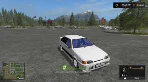Мод на автомобиль ВАЗ-2114 для Farming Simulator 2017