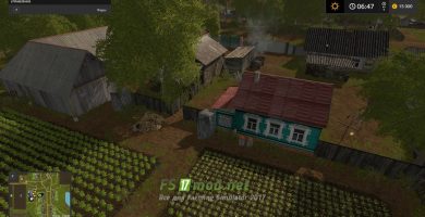 Карта «Архарнгелькое» для игры Farming Simulator 2017