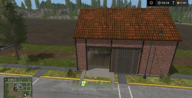 Мод на пак производственных зданий для игры Farming Simulator 2017