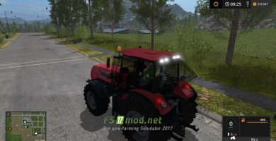 Мод на Беларус-3022ДЦ для Farming Simulator 2017