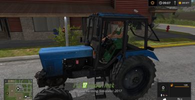 Мод на МТЗ-82.1 для игры Farming Simulator 2017