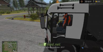 Мод на грузовик MAN 22S TGS для игры Фарминг Симулятор 2017