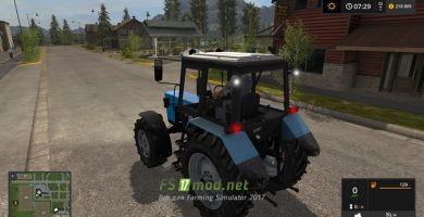 Трактор МТЗ 82.1 для игры Фермер Симулятор 2017