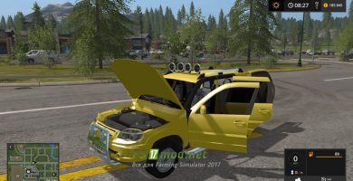 Мод на автомобиль Нива Chevrolet для Farming Simulator 2017