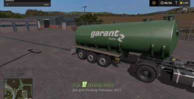 Цистерна Kotte Garant Water 30000 Trailer для игры Симулятор Фермера 2017