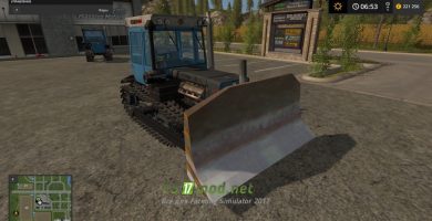 Трактор ХТЗ 181 и отвал для игры Симулятор Фермера 2017