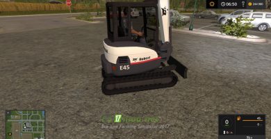 Мод на KST Bobcat Mini Excavator