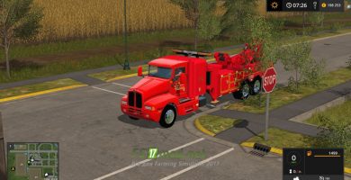 Мод на Kenworth Tow Truck для игры Фермер Симулятор 2017