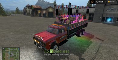 DODGE D700 Partywagen для игры в Симулятор Фермера 2017