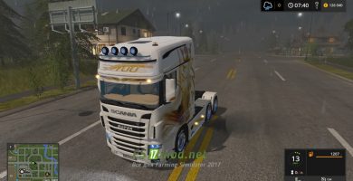 Мод на Scania R700 EVO для игры FS 2017