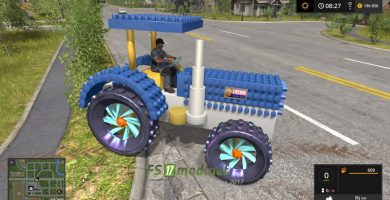Crazy Lego Tractor