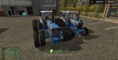 Мод на трактора Ford Tw Pack для игры Фарминг Симулятор 2017