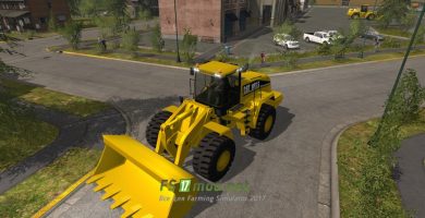 Мод на Caterpillar 980 25000L для игры Симулятор Фермера 2017