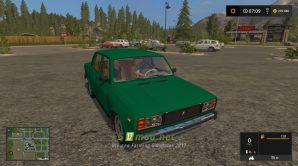 Мод на автомобиль ВАЗ 2105 "Жигули" для игры Фарминг Симулятор 2017