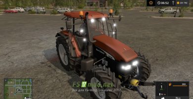 Мод на New Holland TМ Series (175/190) для Farming Simulator 2017