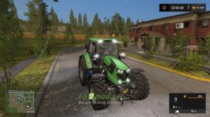 Мод на Deutz Fahr TTV для игры Farming Simulator 2017