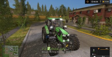 Мод на Deutz Fahr TTV для игры Farming Simulator 2017