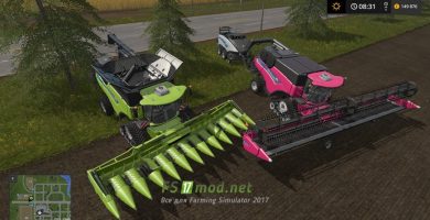 Мод на New Holland CR10 90 Pack для игры Farming Simulator 2017
