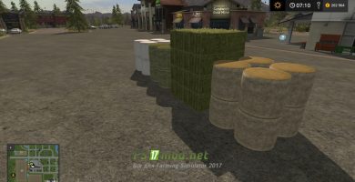 Мод на покупку тюков в игре Farming Simulator 2017