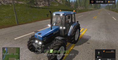Мод на трактор New Holland 8340 для игры FS 2017