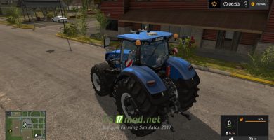 Мод на Трактор New Holland T7 HD для игры Симулятор Фермера 2017