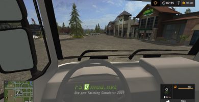 Renault K-Range Truck Trial вид с салона