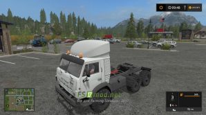 Мод на Mr Kamaz 4310 для игры Фарминг Симулятор 2017