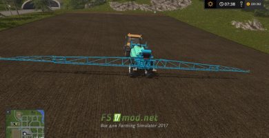 Мод на Sprayer Berthoud для Farming Simulator 2017
