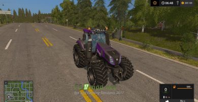 Мод на трактор New Holland T8.420 для Farming Simulator 2017