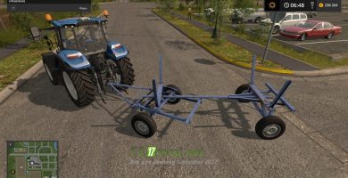 Мод на Прицеп для перевозки дерева в игре Farming Simulator 2017
