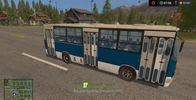 Мод на автобус Икарус для игры Farming Simulator 2017