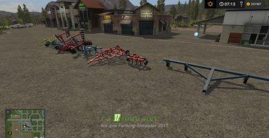Мод на пак Полевого оборудования для Farming Simulator 2017
