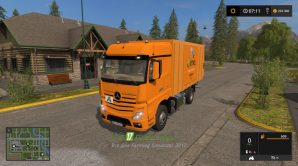 Мод на LKW Rubbish Cart UAL для игры Фермер Симулятор 2017