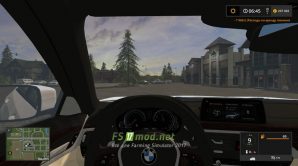 BMW 540I Xdrive G30 вид с салона