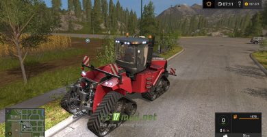  Мод на трактор CASE IH Quadtrac для Farming Simulator 2017