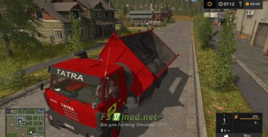 Мод на Tatra 815 S3 для игры Фермер Симулятор 2017
