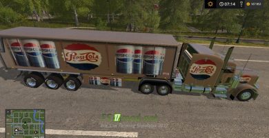 Pepsi Cola Truck & Trailer