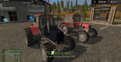 Мод на МТЗ-1221 для игры Farming Simulator 2017