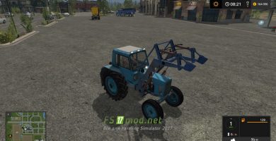 Мод на Трактор МТЗ — 80 для игры Симулятор Фермера 2017