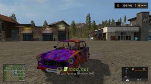 Мод на 1991 Trabi Freedom Edition для игры FS 2017