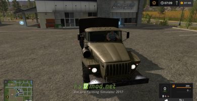 Мод на Урал 4320 Борт для игры Farming Simulator 2017