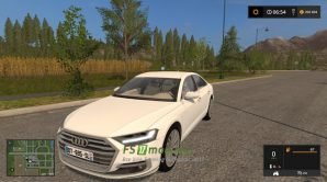 Мод на AUDI A8 для игры Farming Simulator 2017