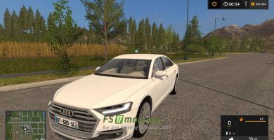 Мод на AUDI A8 для игры Farming Simulator 2017