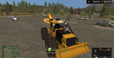 Mод на Tigercat 630D Skidder для Farming Simulator 2017