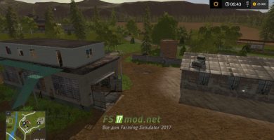 Мод на карту Озерная для игры Farming Simulator 2017