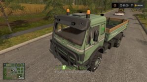 Мод на грузовик Mercedes Benz Agrar для FS 2017