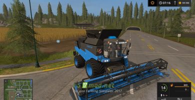 Мод на Комбайн RSM Torum 760 для Farming Simulator 2017